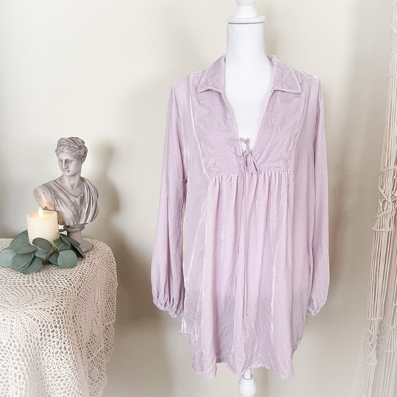 NWT Free People X Jen’s Pirate Booty Velvet Verona Tunic - Picture 8 of 14